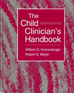 Child Clinician's Handbook 2nd 9780205296217 Front Cover