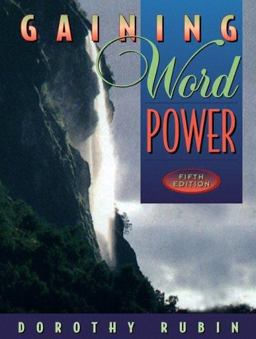 Gaining Word Power 5th 9780205298631 Front Cover