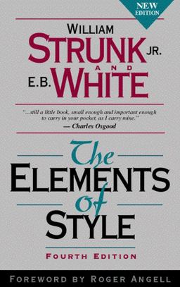 Elements of Style 4th 9780205309023 Front Cover