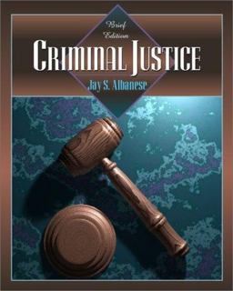 Criminal Justice  9780205318117 Front Cover