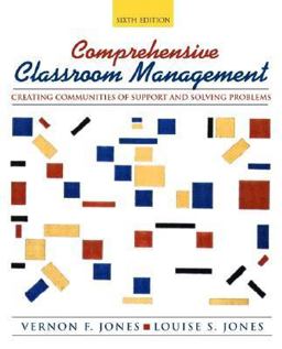 Comprehensive Classroom Management Creating Communities of Support and Solving Problems 6th 9780205318506 Front Cover