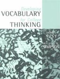 Developing Vocabulary for College Thinking