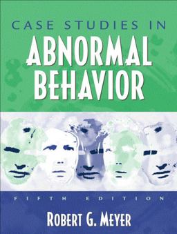 Case Studies in Abnormal Behavior 5th 9780205324293 Front Cover