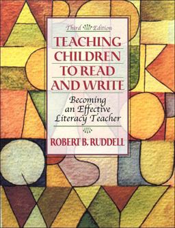 Teaching Children to Read and Write