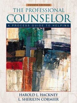 Professional Counselor A Process Guide to Helping 4th 9780205329342 Front Cover