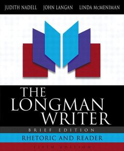 Longman Writer Rhetoric, Reader, Research Guide, and Handbook 5th 9780205334575 Front Cover
