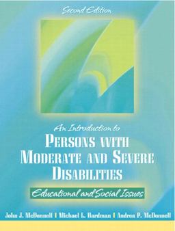 Introduction to Persons with Moderate and Severe Disabilities Educational and Social Issues 2nd 9780205335695 Front Cover