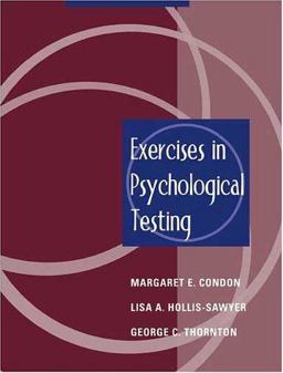 Exercises in Psychological Testing  9780205337873 Front Cover