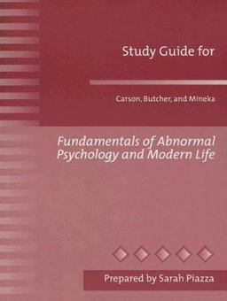 Fundamentals of Abnormal Psychology and Modern Life