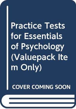 Practice Tests for Essentials of Psychology (Valuepack Item Only)