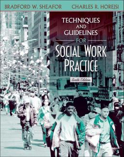 Techniques and Guidelines for Social Work Practice