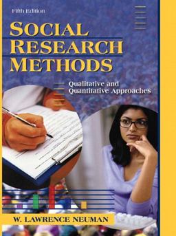 Social Research Methods Qualitative and Quantitative Approaches 5th 9780205353118 Front Cover