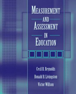 Measurement and Assessment in Education  9780205376025 Front Cover