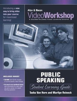 Videoworkshop for Public Speaking:Student Learning Guide with CD-ROM (Valuepack Item Only)
