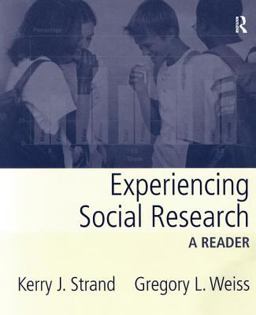 Experiencing Social Research A Reader  9780205404483 Front Cover
