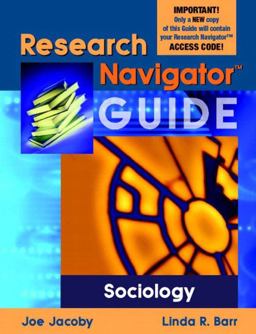Research Navigator Guide for Sociology (Valuepack item Only)