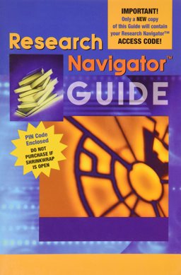 Research Navigator Guide (Valuepack Item Only)