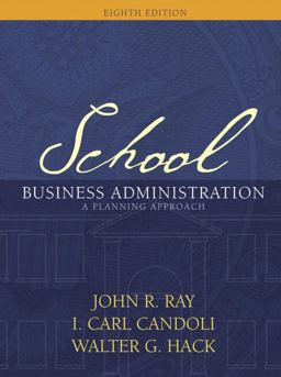 School Business Administration A Planning Approach 8th 9780205414147 Front Cover