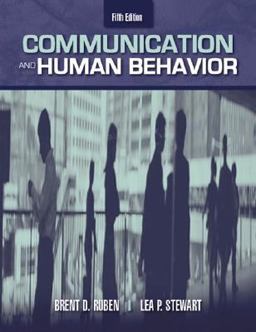 Communication and Human Behavior 5th 9780205417902 Front Cover