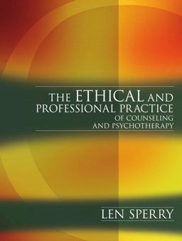 Ethical and Professional Practice of Counseling and Psychotherapy  9780205435258 Front Cover