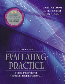 Evaluating Practice Guidelines for the Accountable Professional 5th 9780205466986 Front Cover
