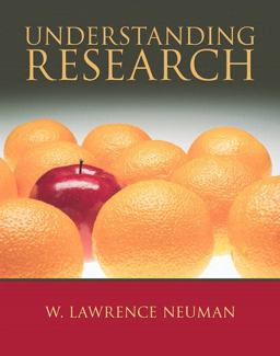 Understanding Research  9780205471539 Front Cover
