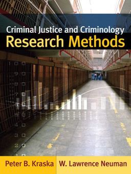 Criminal Justice and Criminology Research Methods  9780205485703 Front Cover