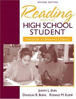 Reading and the High School Student Strategies to Enhance Literacy 2nd 9780205489398 Front Cover