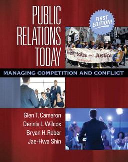 Public Relations Today Managing Competition and Conflict  9780205492107 Front Cover