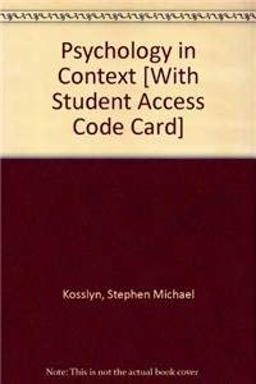 Psychology in Context