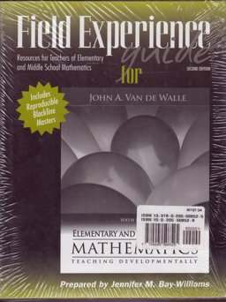 Elementary and Middle School Mathematics (Pk W/Field Experience Guide)