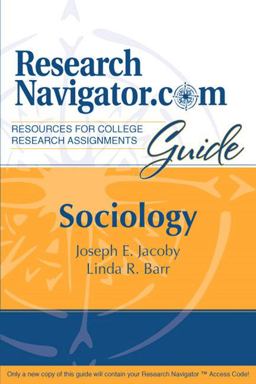 Sociology - Researchnavigator. Com Guide