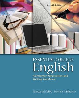 Essential College English A Grammar, Punctuation, and Writing Workbook 7th 9780205533176 Front Cover