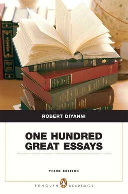 One Hundred Great Essays 3rd 9780205535552 Front Cover