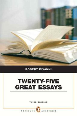Twenty-Five Great Essays 3rd 9780205535569 Front Cover