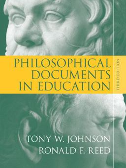 Philosophical Documents in Education 3rd 9780205553846 Front Cover
