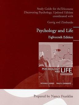 Telecourse Study Guide for Psychology and Life (all Editions)