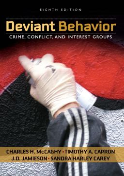 Deviant Behavior Crime, Conflict, and Interest Groups 8th 9780205570836 Front Cover