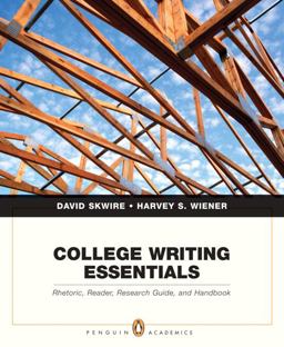 College Writing Essentials Rhetoric, Reader, Research Guide, and Handbook  9780205572533 Front Cover