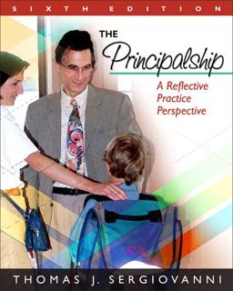 Principalship A Reflective Practice Perspective 6th 9780205578580 Front Cover
