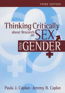Thinking Critically about Research on Sex and Gender 3rd 9780205579884 Front Cover