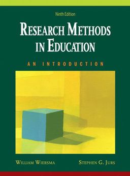 Research Methods in Education An Introduction 9th 9780205581924 Front Cover