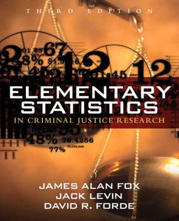 Elementary Statistics in Criminal Justice Research 3rd 9780205594399 Front Cover