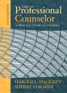Professional Counselor A Process Guide to Helping 6th 9780205608324 Front Cover