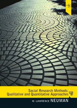 Social Research Methods Qualitative and Quantitative Approaches 7th 9780205615964 Front Cover