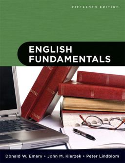 English Fundamentals 15th 9780205617814 Front Cover