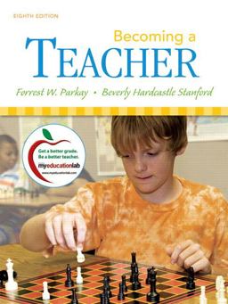Becoming a Teacher 8th 9780205625093 Front Cover
