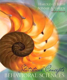 Statistical Concepts for the Behavioral Sciences 4th 9780205626243 Front Cover