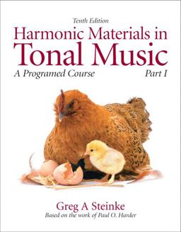 Harmonic Materials in Tonal Music A Programmed Course, Part 1 10th 9780205629718 Front Cover