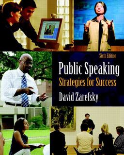 Public Speaking Strategies for Success 6th 2010 9780205638321 Front Cover